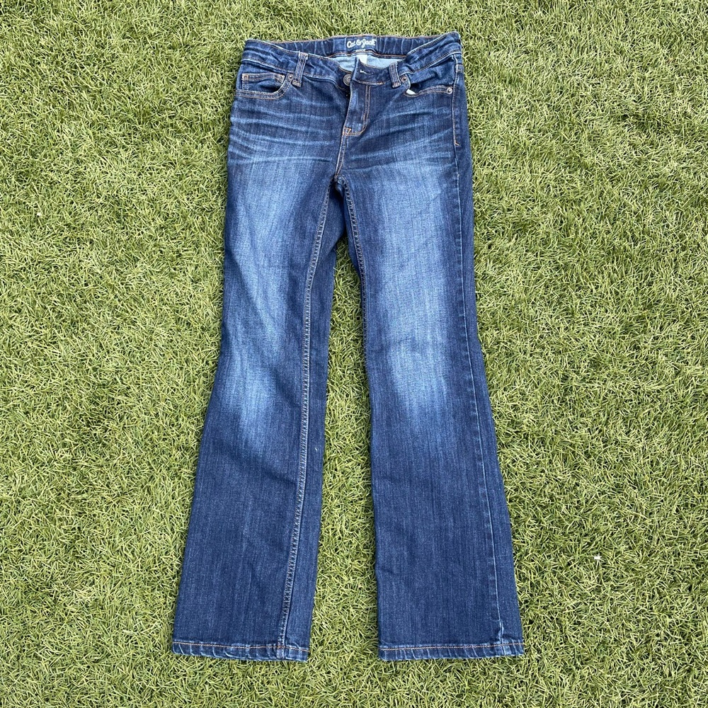 Cat&Jack Girls Bootcut Jeans (Size L, 12)